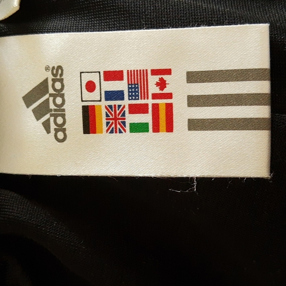 Adidas Ladies Black & White 2 Pocket Drawstring Exercise Capris, Size Small - Picture 10 of 13